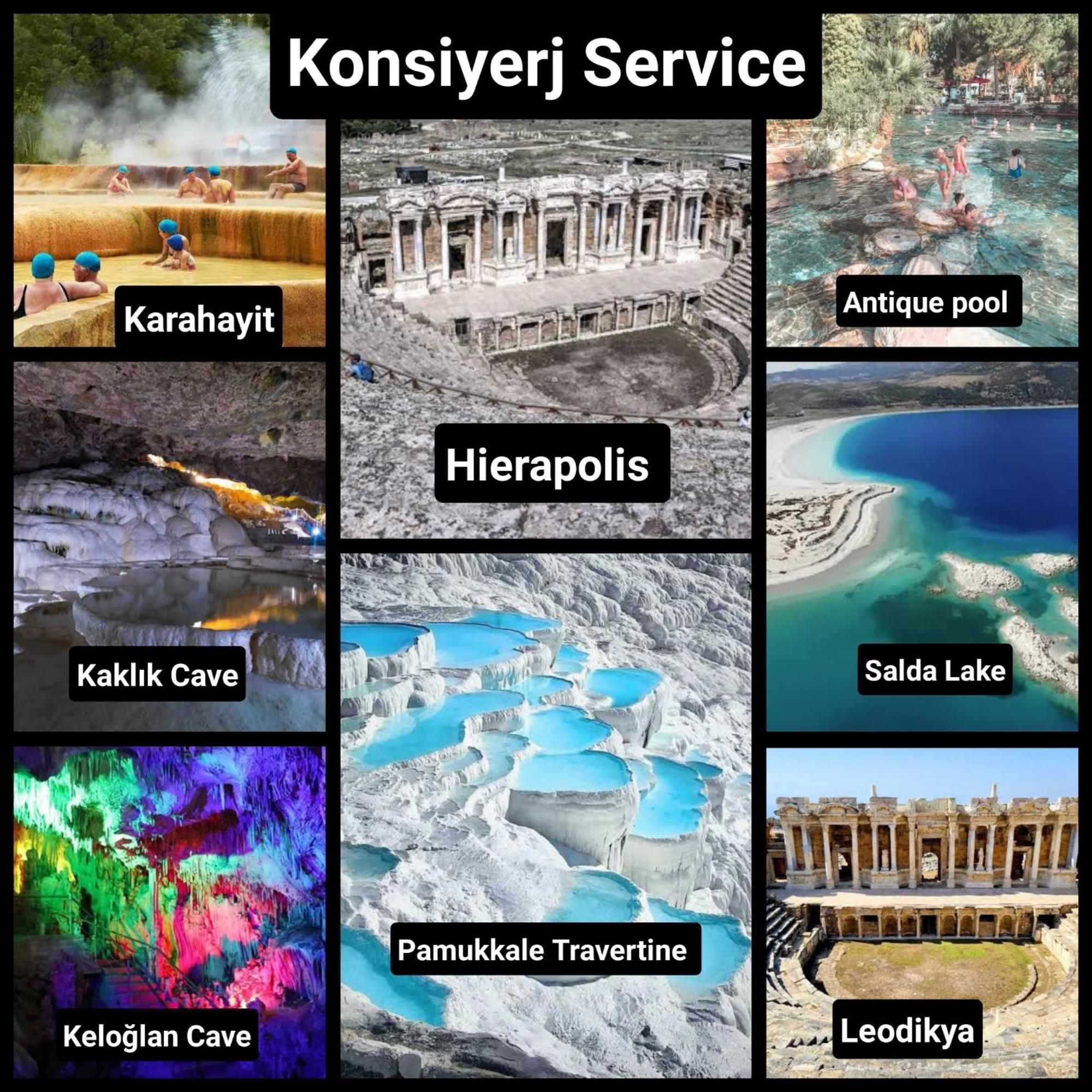 Apollon Garden Pamukkale Hotell Denizli  Eksteriør bilde